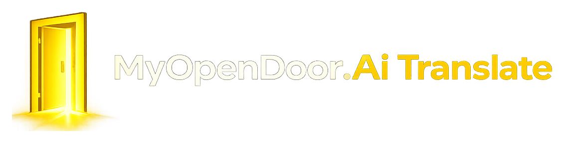 MyOpenDoor Translate